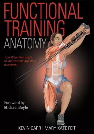 Read ebook [PDF] Functional Training Anatomy