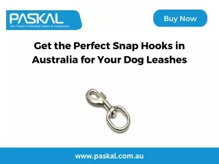 Get the Perfect Snap Hooks in Australia for Your Dog Leashes