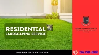 Residential Landscaping Companies Near Me