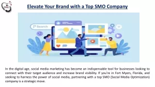 Leading SMO Company in Fort Myers - Elevate Your Social Media Presence