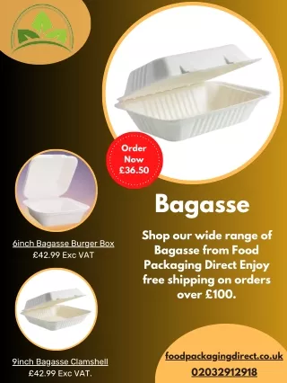 Bagasse Food Containers | Sustainable Solutions for Eco-Friendly Packaging