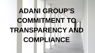 adani group s commitment to transparency