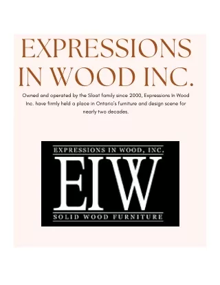 Elegance Meets Durability Introducing Handcrafted Hardwood Furniture - A Testament to Timeless QualityPDF