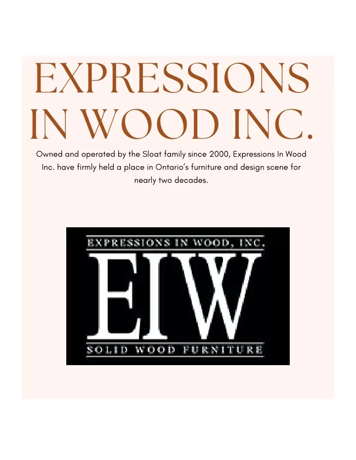 expressions in wood inc