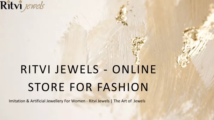 ritvi jewels online store for fashion