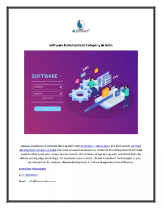 software development company in india