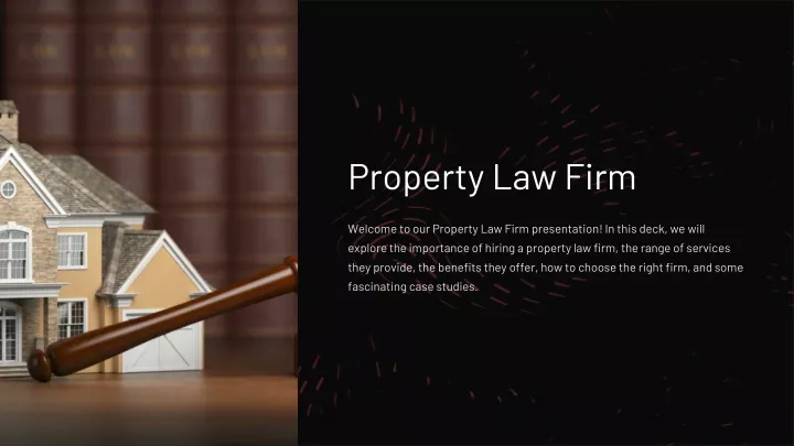 property law firm