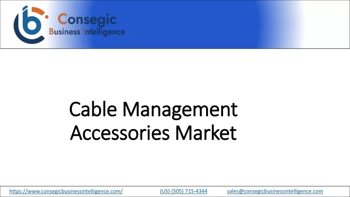 cable management accessories market