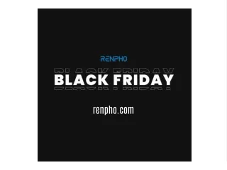 Renpho Black Friday Sale