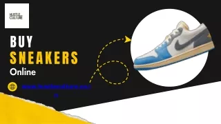 Buy Sneakers Online  - hustleculture.co.in