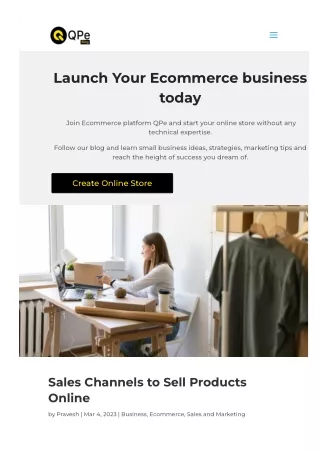 Selling Online Made Simple : Embrace QPe for Your Online Business
