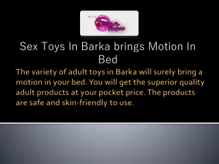 Sex Toys in Barka- Omanpleasure
