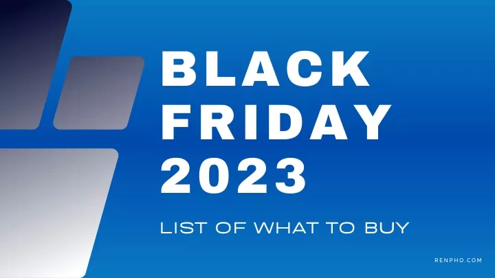 black friday 2023