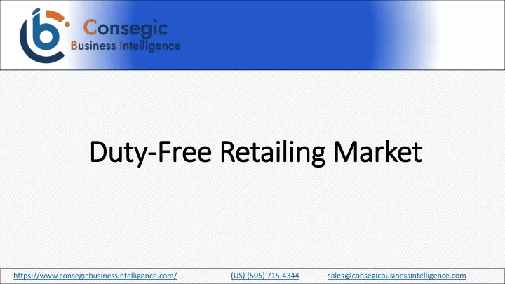 duty free retailing market