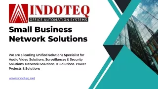 small business network solutions