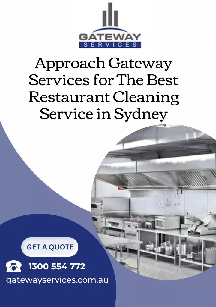 approach gateway services for the best restaurant