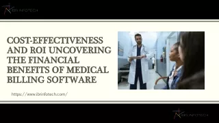 Cost-Effectiveness and ROI: Uncovering the Financial Benefits of Medical Billing