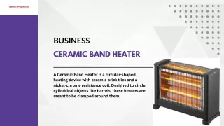 We specializes in manufacturing ceramic band heater