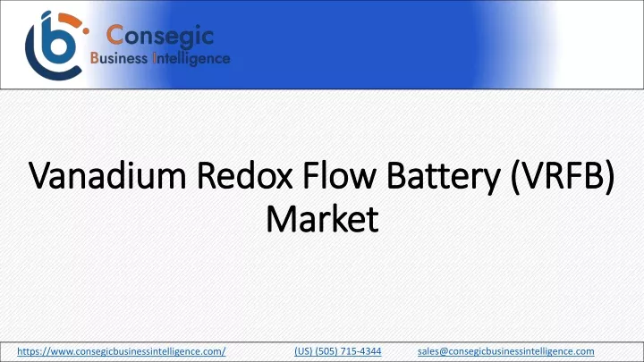 vanadium redox flow battery vrfb market
