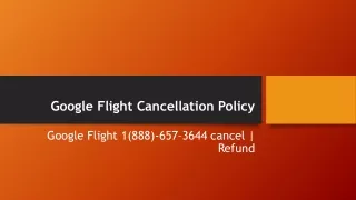 Google Flight Cancellation Policy -get full guidance 2023