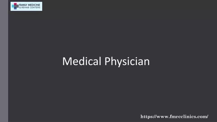 medical physician