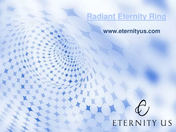 radiant eternity ring