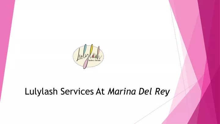 lulylash services at marina del rey