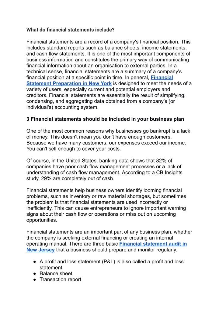 PPT What Do Financial Statements Include PowerPoint Presentation 