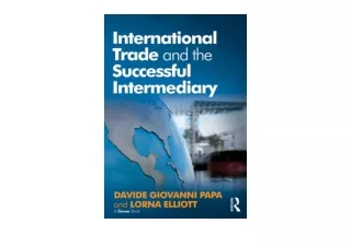 Download PDF International Trade and the Successful Intermediary for ipad