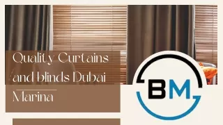 Quality Curtains and blinds Dubai Marina