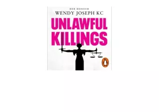 Download PDF Unlawful Killings Life Love and Murder Trials at the Old Bailey for