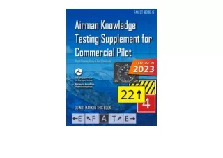 Download Airman Knowledge Testing Supplement for Commercial Pilot FAA CT 8080 1E