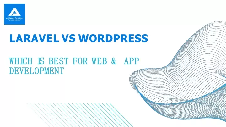 laravel vs wordpress