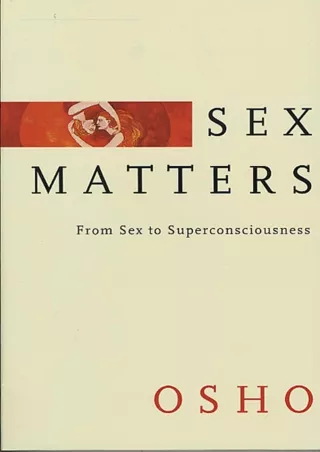 get [PDF] Download Sex Matters free