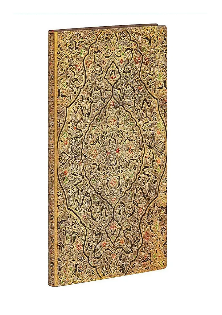 paperblanks zahra arabic artistry softcover flexi