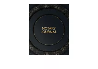 Ebook download Notary Journal Notary Public Record Book with 200 entries Officia