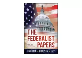 Ebook download The Federalist Papers full