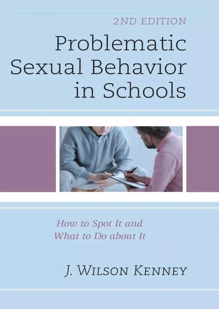 problematic sexual behavior in schools