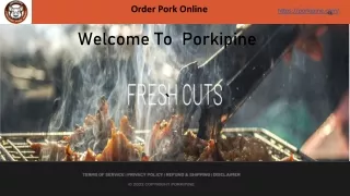 o rder p ork online