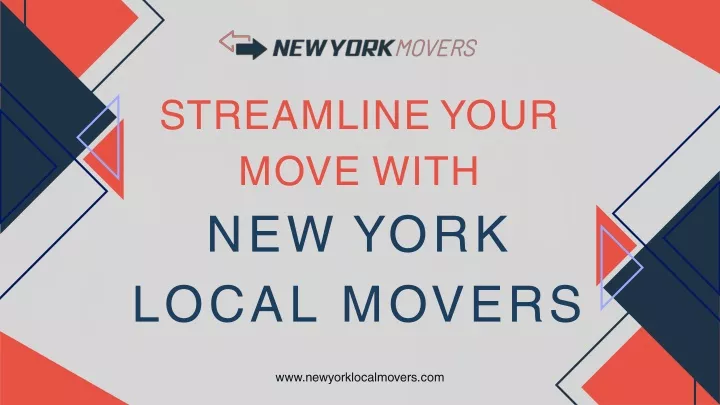 streamline your move with