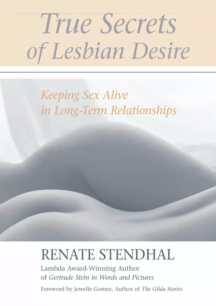 true secrets of lesbian desire keeping sex alive