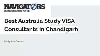 Best Australia Study VISA Consultants in Chandigarh