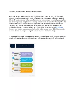 utilizing hr software for effective absence