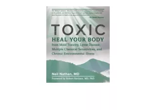 Download PDF Toxic Heal Your Body from Mold Toxicity Lyme Disease Multiple Chemi