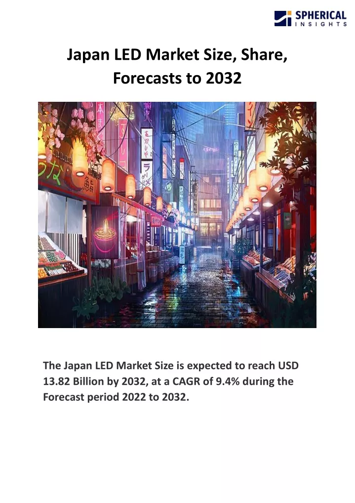 japan led market size share forecasts to 2032
