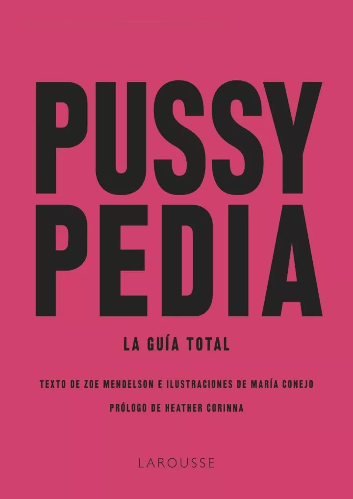 pussypedia la gu a total download pdf read