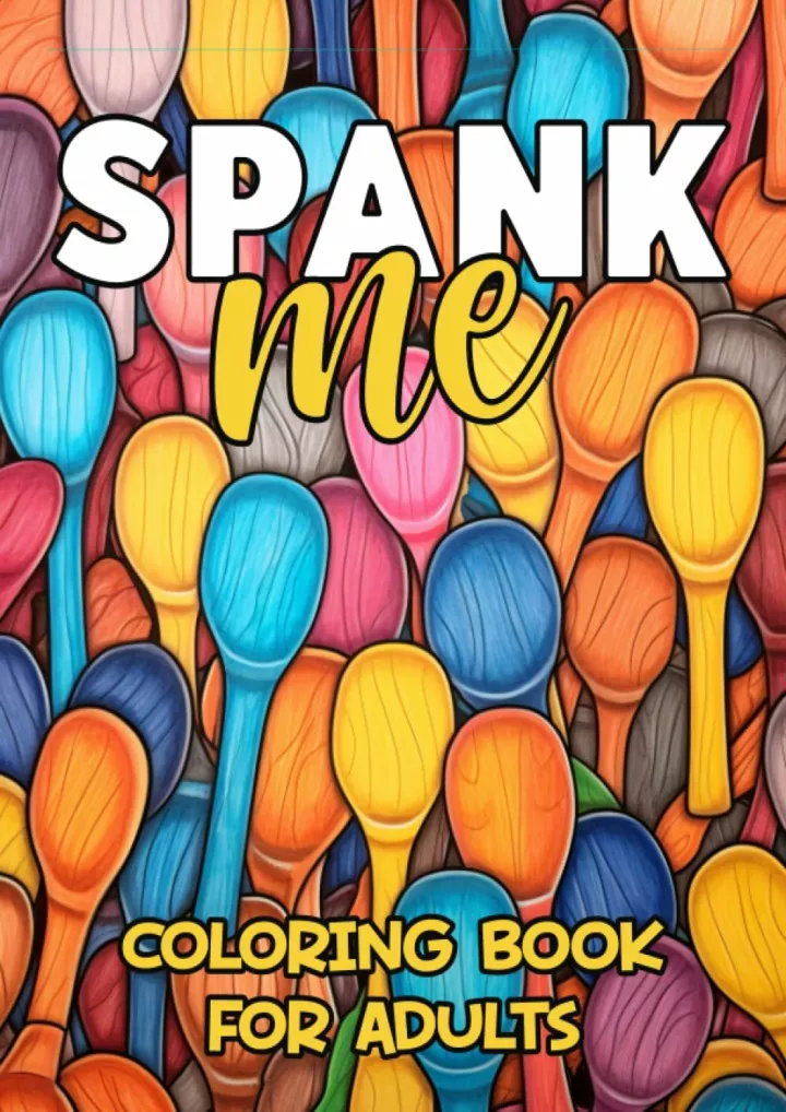 spank me coloring book for adults sexy naughty