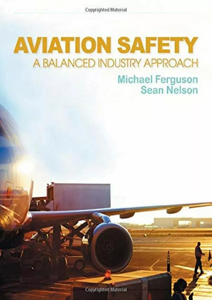 aviation safety a balanced industry approach