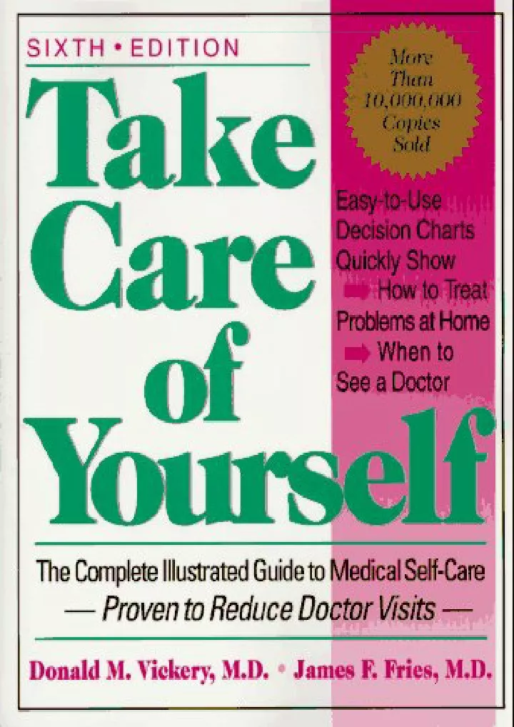 take care of yourself the complete illustrated