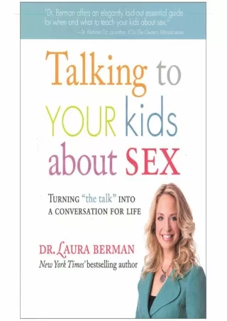 PDF_ Talking to Your Kids About Sex: turning 'the talk' into a conversation for